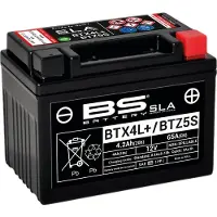 Bs Battery Btx4l+/btz5s Agm-accu