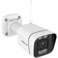 Foscam V8P wifi bewakingscamera Wit 8MP (3840x2160), wifi, geïntegreerde spot en alarmsirene