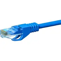 Dsit CAT6 UTP patchkabel - 7,50 meter blauw - CCA - netwerkkabel - internetkabel - UTP kabel - RJ45 - 1000 mbit/s