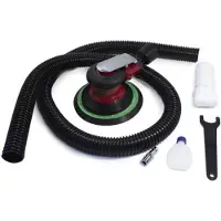 Rockforce RP7336S Professionele Pneumatische Excenterschuurmachine – 150 mm – 12.000 RPM – Met Stofafzuigsysteem – 6 mm Oscillatieslag