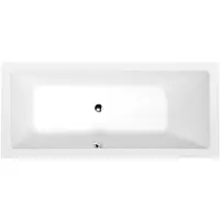 Hak Mimoa Rechthoekig bad 170x80x39cm, wit