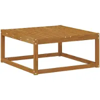 vidaXL Buiten Voetenbank Naturel 79 x 79 x 37 cm