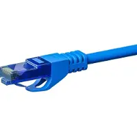 Dsit UTP CAT6a patchkabel - 5 meter blauw - 100% koper - netwerkkabel - internetkabel - UTP kabel - RJ45 - 10000 mbit/s