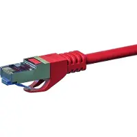 Dsit CAT 6a netwerkkabel, LSOH-bekleding - S/FTP - 5 meter - rood