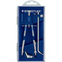 Staedtler Mars comfort 552 - passer met precisiewieltje en snelverstelling met druktoetsen