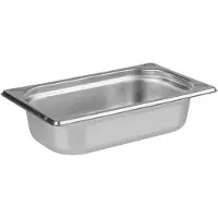 H.W.Larsen Gastronormbak - GN Bak - RVS - 1,8 Liter - Vaatwasserbestendig - Breukvast - Stapelbaar