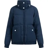 Dreimaster Winterjas met vulling Dames donker marine