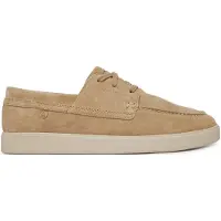 Clarks Instappers 'Lockford Boat' donkerbeige