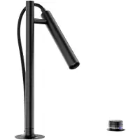 BLANCO Luneoo S - Elektronische keukenkraan met flexibele arm en vuistdouche, netvoeding, matzwart 527973