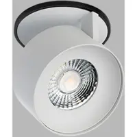 LED2 21507231DT CLIP, zwart/wit, dimbaar, 11W, 2700K, inbouwspot