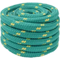 vidaXL Boottouw 4 mm 25 m Groen
