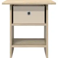 vidaXL Nachtkastje 2 st Sonoma Eik 41 x 40 x 45 cm Bewerkt hout