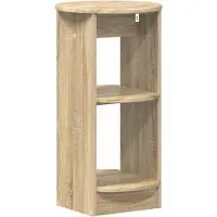 vidaXL Bijzetkast Sonoma Eik Geconstrueerd hout