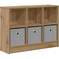 vidaXL Dressoir Artisan Eiken 73,5 x 22,5 x 53,5 cm