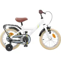 vidaXL Kinderfiets 16 Inch voor 4-6 jaar oud Wit