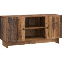 vidaXL TV Kast 102 x 34,5 x 50 cm Oud hout Bewerkt hout