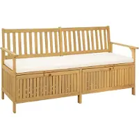 vidaXL Opslagbank 2 -Seater 170 x 63 x 84 cm Rechthoekig