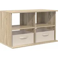 vidaXL TV-stand met lade Sonoma Eik 79 x 40 x 48 cm