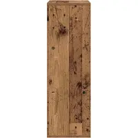 vidaXL Dressoir met lade Oudhout 30,5 x 27 x 84,5 cm