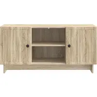 vidaXL TV Kast 102 x 34,5 x 50 cm Sonoma Eiken Bewerkt hout