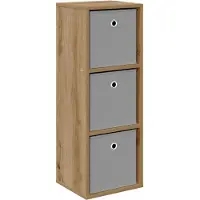 vidaXL Dressoir Artisan Eiken 30,5 x 27 x 84,5 cm