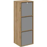 vidaXL Dressoir Artisan Eiken 35 x 32 x 99,5 cm