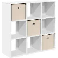 vidaXL Dressoir Wit 88,5 x 29 x 84,5 cm