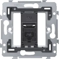 Niko Enkele RJ45 UTP Cat6 PoE++ Platte Wandcontactdoos - 170-79261