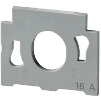 Eaton 16A Adapterplaat Voor Pasco Paco Grijs - 1713624