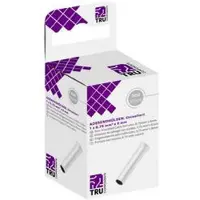 TRU COMPONENTS T1904C083 Adereindhulzen 0.75 mm² Ongeïsoleerd Zilver 500 stuk(s)