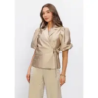 NUKUS Dames Blazers Fabienne Blazer - Beige - Maat S