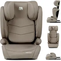 Deryan Charlie Luxe Autostoel i-Size - Isofix - 100 tot 150 cm - Truffle Nougat