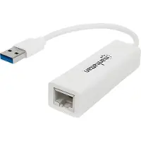 Manhattan Gigabit Ethernet Adapter Netwerkadapter 1 GBit/s USB-A 3.2 Gen 1