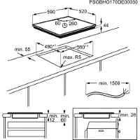 Electrolux Lit60336 Inductiekookplaat 60 Cm
