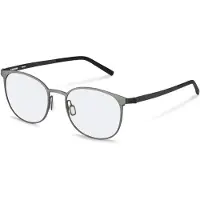 Rodenstock R7179 52/19/145 Donkergrijs, zwart Metallo MAN R7179