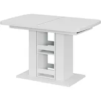 Vicco Eettafel Fenaro Wit 120-160 x 80 cm, Model 59611