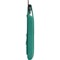 vidaXL Hangend hoofdbord Met LED-verlichting Turquoise Fluweel