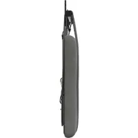 vidaXL Hangend hoofdbord Met LED-verlichting Donkergrijs Fluweel