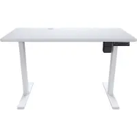 Cougar Royal - Gaming Bureau - Elektrische Hoogteverstelling - 120cm - Wit