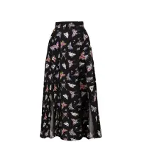 Hell Bunny Maxirok - Kocho Skirt - XS tot 4XL - voor Vrouwen - meerkleurig - Maat 4XL