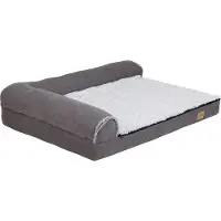 OEM Orthopedisch hondenbankje - Hondenbed - Hondenmat - 120x90 cm - Grijs - Wasbaar