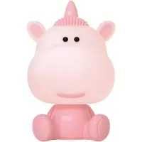 Luxus Tafellamp Nachtlamp Kinderkamer Unicorny - Roze - Nachtlampje baby - Voor kinderen - Slaapkamer - 7 kleuren licht - RGB - Bluetooth speaker - Draadloos - Oplaadbaar