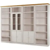 Notio Living Anita- Boekenkast in klassiek landhuisdesign van grenenhout5 WH