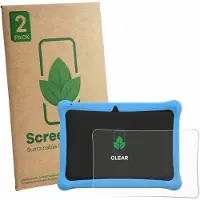 ScreenLeaf - Screenprotector voor Menghu Kids Tablet 10.1" - Duurzame schermbescherming Folie Beschermfolie transparant 2 Stuks
