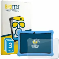 BROTECT - Screenprotector voor Menghu Kids Tablet 10.1" - Folie Beschermfolie Beschermglas matte 3 Stuks