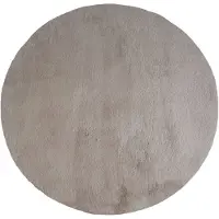 Veer Carpets Vloerkleed velluto nature rond ø200 cm