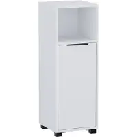 Vicco Halfhoge kast Alina Wit 30 x 86 cm met 3 compartimenten, Model 59025
