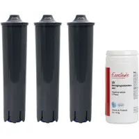 Eccellente Care Kit voor Jura – 3x Waterfilter + 25x Reinigingstabletten – Onderhoudspakket