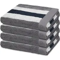 Ross Sonstiges 4 X handdoek - in set 4 pack Doubleface Stripes