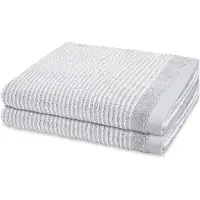 Ross Sonstiges 2 X douchehanddoek in set 2 pack Stripes